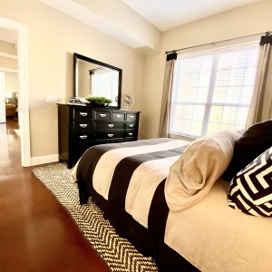 One Bedroom Apartments in Baton Rouge, LA -  Model Bedroom 